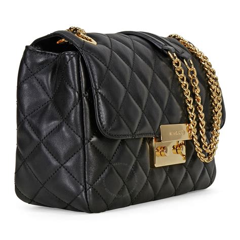 michael kors sloan large chain|Sloan Large Quilted Leather Shoulder Bag .